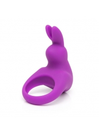 Фиолетовое эрекционное виброкольцо Happy Rabbit Rechargeable Rabbit Cock Ring - Happy Rabbit - в Невинномысске купить с доставкой