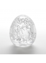 Мастурбатор-яйцо Keith Haring EGG DANCE - Tenga - в Невинномысске купить с доставкой