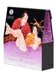 Соль для ванны Lovebath Sensual lotus, превращающая воду в гель - 650 гр. - Shunga - купить с доставкой в Невинномысске