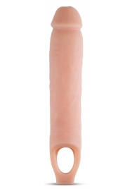 Телесная насадка на пенис 11.5 Inch Cock Sheath Penis Extender - 29,2 см. - Blush Novelties - в Невинномысске купить с доставкой