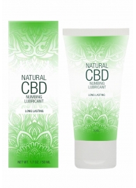 Лубрикант с пролонгирующим эффектом Natural CBD Numbing Lubricant - 50 мл. - Shots Media BV - купить с доставкой в Невинномысске