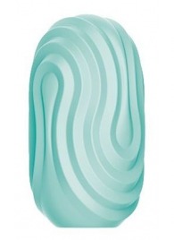 Бирюзовый мастурбатор-яйцо Twist Angel - Baile - в Невинномысске купить с доставкой