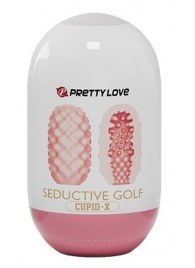 Розовый мастурбатор-яйцо Seductive Golf - Baile - в Невинномысске купить с доставкой