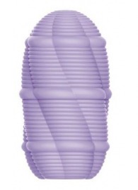 Сиреневый мастурбатор-яйцо Smooth Stripes - Baile - в Невинномысске купить с доставкой