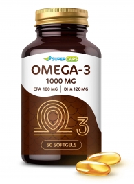 Пищевая добавка SuperCaps OMEGA-3 - 50 капсул (1000 мг) - SuperCaps - купить с доставкой в Невинномысске