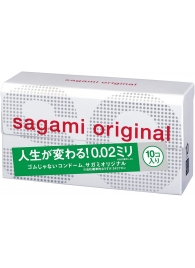 Ультратонкие презервативы Sagami Original 0.02 - 10 шт. - Sagami - купить с доставкой в Невинномысске