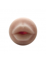 Телесный мастурбатор-ротик Oral Mini Masturbator - Adrien Lastic - в Невинномысске купить с доставкой