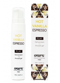 Возбуждающий гель Hot Vanilla Espresso Arousal Gel - 15 мл. - Exsens - купить с доставкой в Невинномысске