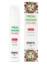 Возбуждающий гель Fresh Ginger Lychee Arousal Gel - 15 мл. - Exsens - купить с доставкой в Невинномысске