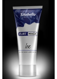 Силиконовая гель-смазка FLIRT MAGIC Ice с лёгким пролонгирующим эффектом - 75 мл. - Sitabella - купить с доставкой в Невинномысске