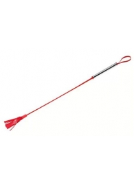 Красный латексный стек с лентами - 62 см. - Sitabella - купить с доставкой в Невинномысске