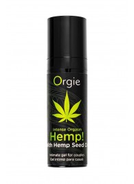 Возбуждающий интимный гель для пар ORGIE Hemp Intense Orgasm - 15 мл. - ORGIE - купить с доставкой в Невинномысске