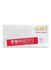 Ультратонкие презервативы Sagami Original 0.01 - 20 шт. - Sagami - купить с доставкой в Невинномысске