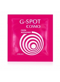 Стимулирующий интимный крем для женщин Cosmo G-spot - 2 гр. - Биоритм - купить с доставкой в Невинномысске