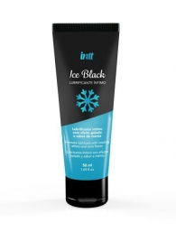 Лубрикант на водной основе Ice Black с ледяным эффектом - 50 мл. - INTT - купить с доставкой в Невинномысске