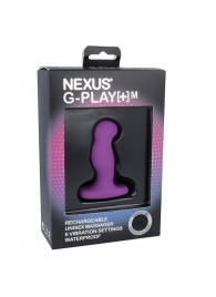 Фиолетовая вибровтулка Nexus G-Play+ M - Nexus Range - в Невинномысске купить с доставкой
