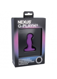 Фиолетовая вибровтулка Nexus G-Play+ S - Nexus Range - в Невинномысске купить с доставкой