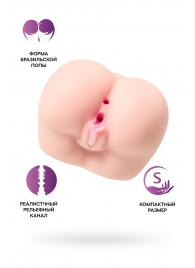 Реалистичный мастурбатор Paula с 2 любовными тоннелями - ToyFa - в Невинномысске купить с доставкой