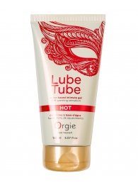 Интимный гель на водной основе Lube Tube Hot с разогревающим эффектом - 150 мл. - ORGIE - купить с доставкой в Невинномысске