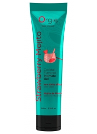 Съедобный интимный гель Orgie Lube Tube Cocktail Strawberry Mojito - 100 мл. - ORGIE - купить с доставкой в Невинномысске