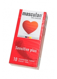 Презервативы Masculan Sensitive plus - 10 шт. - Masculan - купить с доставкой в Невинномысске