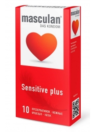 Презервативы Masculan Sensitive plus - 10 шт. - Masculan - купить с доставкой в Невинномысске