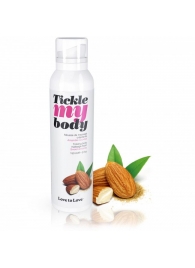 Массажная хрустящая пенка Tickle My Body Sweet Almonds с ароматом миндаля - 150 мл. - Love to Love - купить с доставкой в Невинномысске
