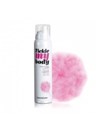 Массажная хрустящая пенка Tickle My Body Cotton Candy с ароматом сладкой ваты - 150 мл. - Love to Love - купить с доставкой в Невинномысске
