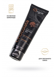 Интимный гель на водной основе Lube Tube Chocolate с шоколадным вкусом - 100 мл. - ORGIE - купить с доставкой в Невинномысске