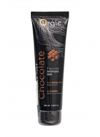 Интимный гель на водной основе Lube Tube Chocolate с шоколадным вкусом - 100 мл. - ORGIE - купить с доставкой в Невинномысске