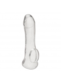 Прозрачная насадка на пенис Transparent Penis Enhancing Sleeve Extension - 15,9 см. - BlueLine - в Невинномысске купить с доставкой