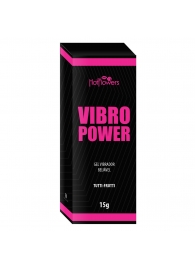 Жидкий вибратор Vibro Power со вкусом тутти-фрутти - 15 гр. - HotFlowers - купить с доставкой в Невинномысске