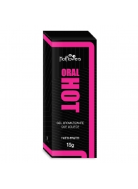 Гель для оральных ласк Oral Hot с согревающим эффектом - 15 гр. - HotFlowers - купить с доставкой в Невинномысске