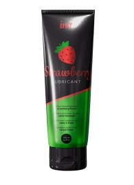 Смазка на водной основе с ароматом клубники Strawberry Lubricant - 100 мл. - INTT - купить с доставкой в Невинномысске