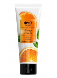 Лубрикант на водной основе OYO Aroma Gel Orange с ароматом апельсина - 75 мл. - OYO - купить с доставкой в Невинномысске