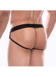 Черные трусы-джоки с разноцветным блестящим принтом - Don Moris купить с доставкой