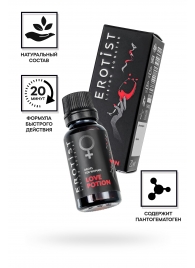 Возбуждающие капли для женщин Erotist Love Potion - 20 мл. - Erotist Libido Booster - купить с доставкой в Невинномысске