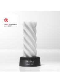 Белый 3D мастурбатор SPIRAL - Tenga - в Невинномысске купить с доставкой