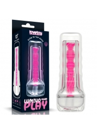 Светящийся в темноте мастурбатор 8.5 Lumino Play Masturbator - Lovetoy - в Невинномысске купить с доставкой