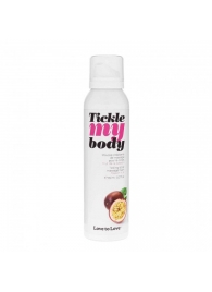 Массажная хрустящая пенка Tickle my body с ароматом маракуйи - 150 мл. - Love to Love - купить с доставкой в Невинномысске