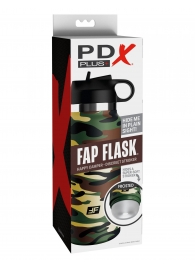 Мастурбатор в камуфляжной колбе Fap Flask - Pipedream - в Невинномысске купить с доставкой