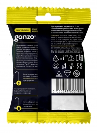 Ультратонкие презервативы Ganzo Ultra thin в мягкой упаковке - 3 шт. - Ganzo - купить с доставкой в Невинномысске