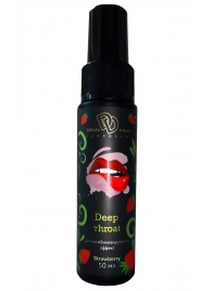 Спрей для горла Deep Throat с десенсибилизирующим эффектом и вкусом клубники - 50 мл. - БиоМед - купить с доставкой в Невинномысске