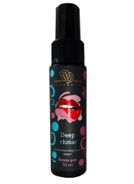 Спрей для горла Deep Throat с десенсибилизирующим эффектом и вкусом бабл-гам - 50 мл. - БиоМед - купить с доставкой в Невинномысске