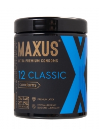 Классические презервативы MAXUS Classic - 12 шт. - Maxus - купить с доставкой в Невинномысске