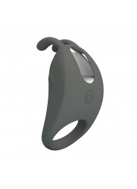 Серое эрекционное кольцо с вибрацией Master Ring - Baile - в Невинномысске купить с доставкой