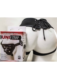 Универсальные трусики Harness UNI strap с корсетом - LOVETOY (А-Полимер) - купить с доставкой в Невинномысске