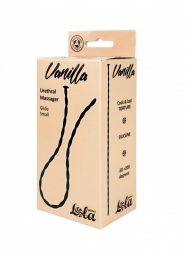 Черный уретральный массажер Glide Small - 30 см. - Lola Games - купить с доставкой в Невинномысске