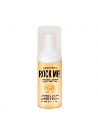 Жидкий вибратор Nuei Rock Me! с ароматом печенья и сливок - 20 мл. - Nuei cosmetics - купить с доставкой в Невинномысске