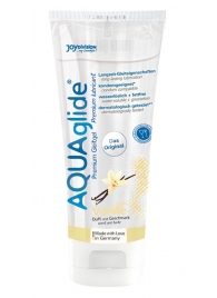 Смазка на водной основе AQUAglide с ароматом ванили - 100 мл. - Joy Division - купить с доставкой в Невинномысске